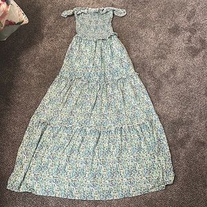 Petal and Pup Maxi Dress